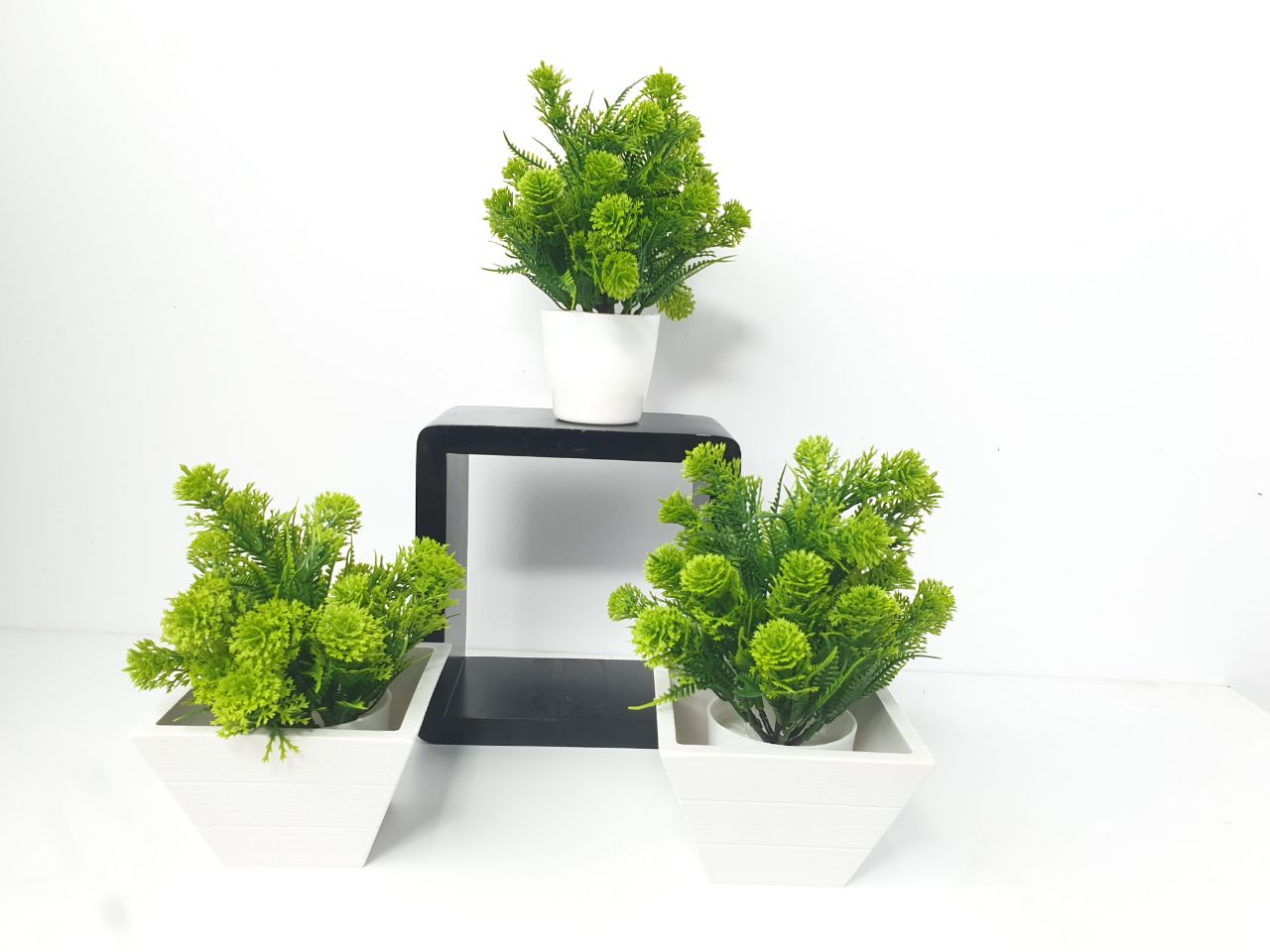 Face Towels Artificial Parsley Grass - 6 Branch Green Plant For
