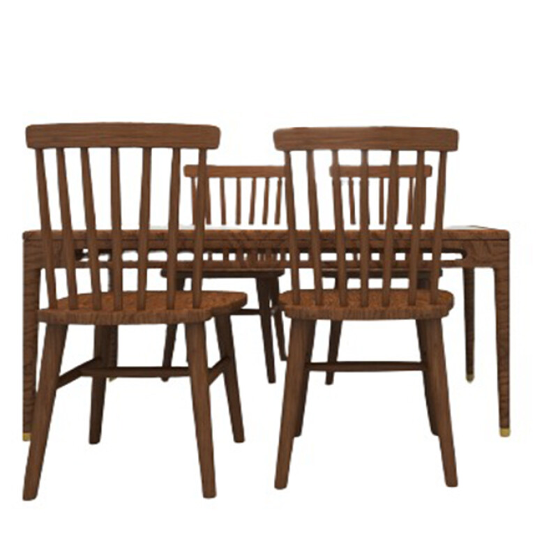 BH Engineered 4 Seater Dining Table - Buildhub
