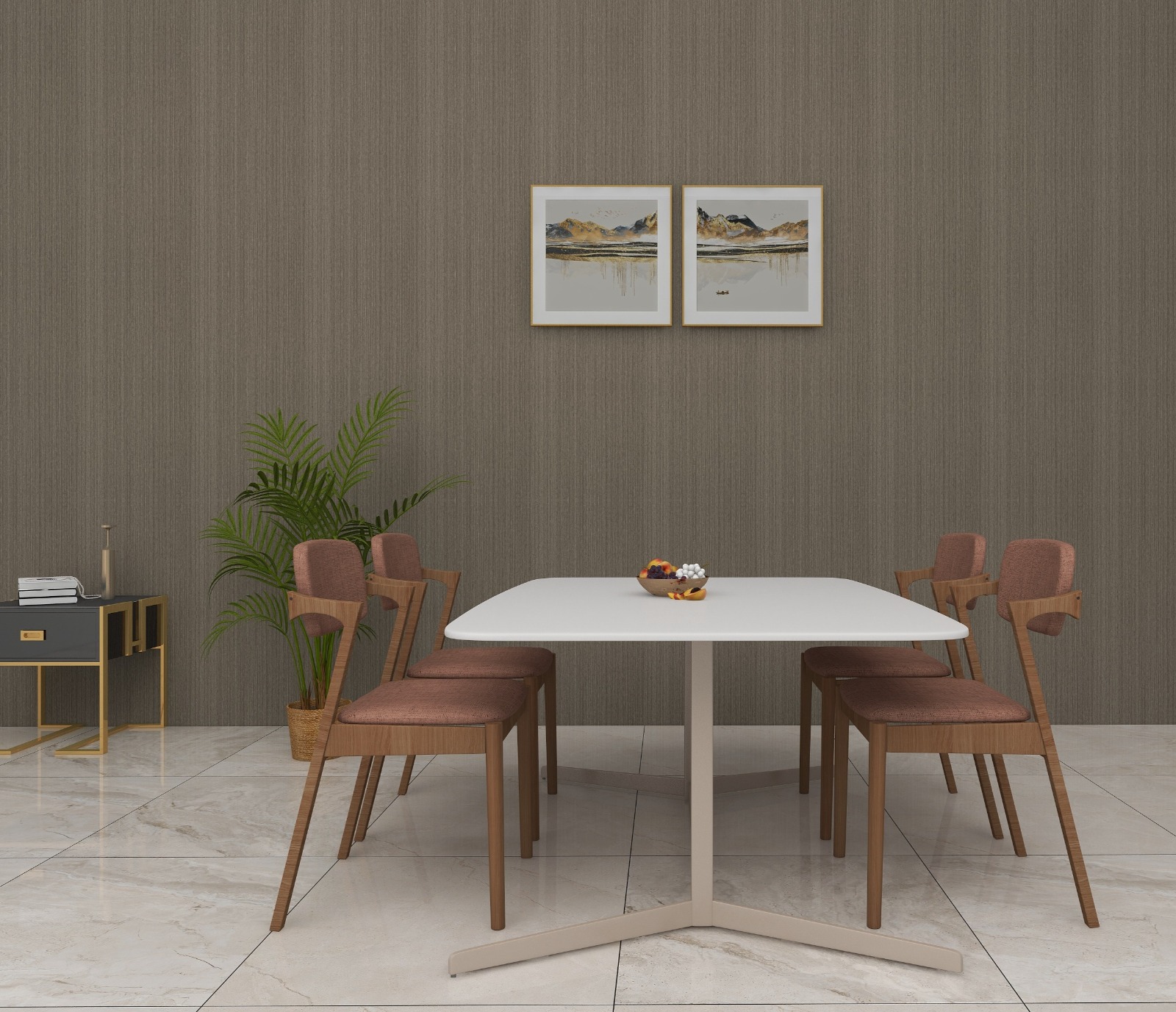 BH Engineered Modern Dining Set - Buildhub