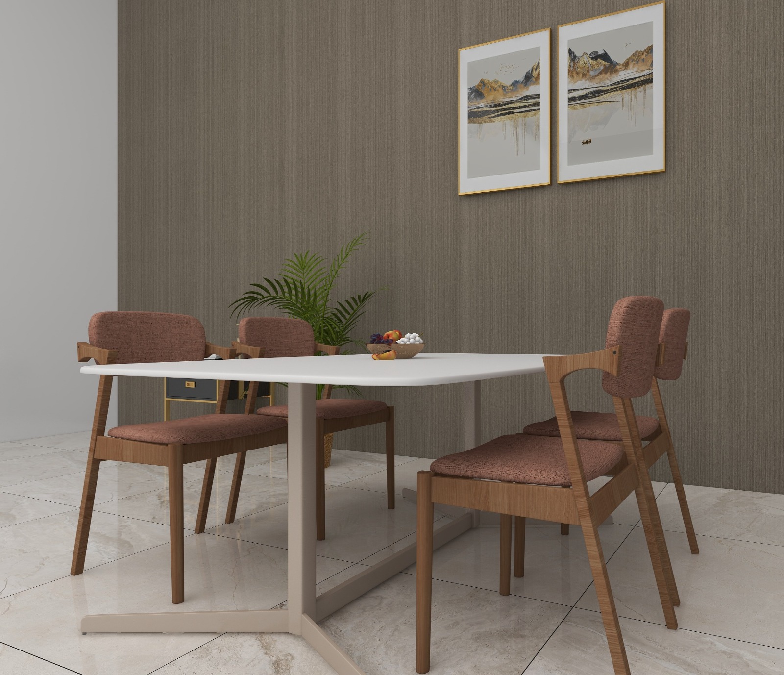BH Engineered Modern Dining Set - Buildhub