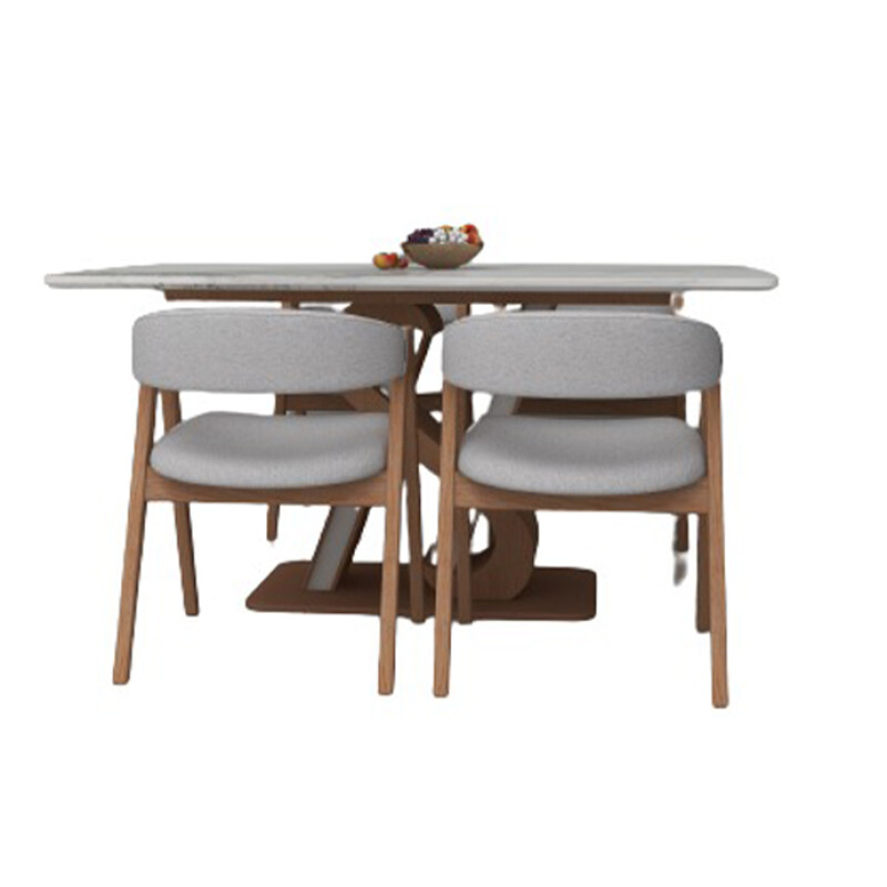 BH Engineered 4 Seater Dining Set - Buildhub