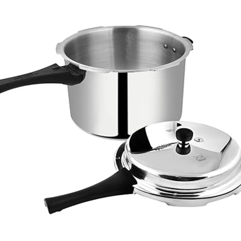 Prestige Popular Svachh Outer Lid Pressure Cooker, 10L Buildhub