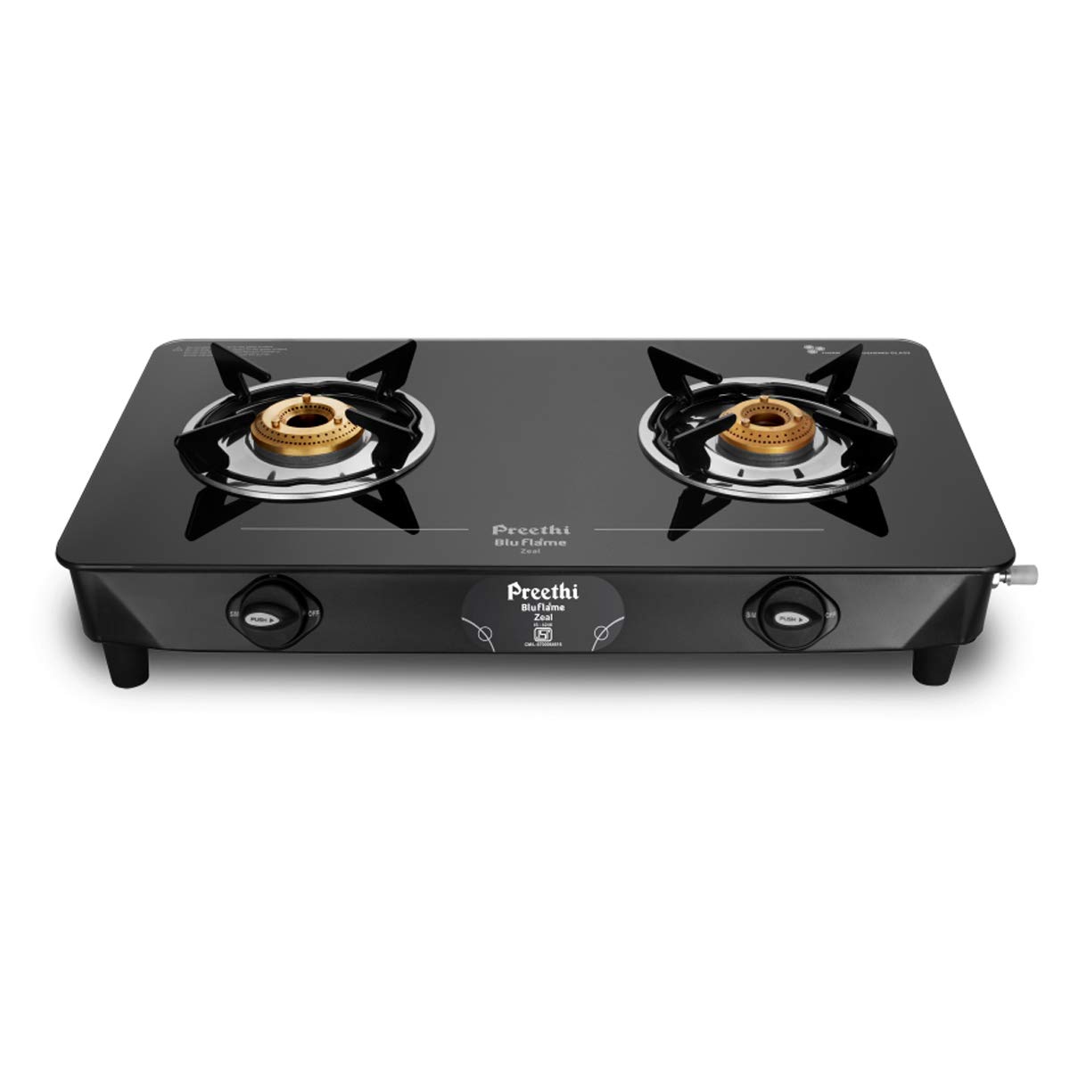 Preethi ZEAL Glass Top 2 Burner Gas Stove Buildhub