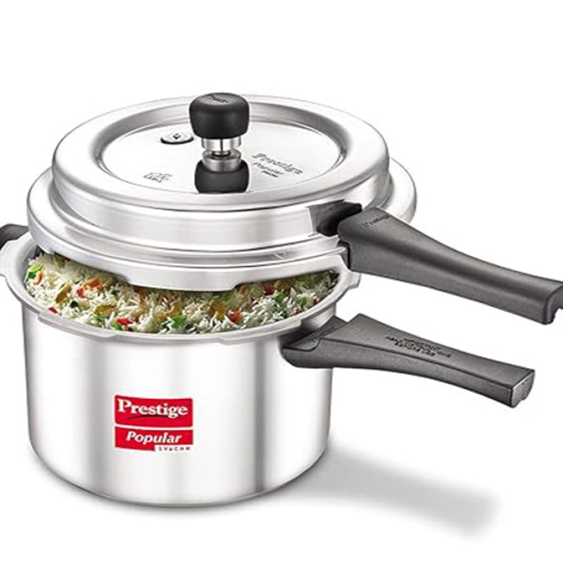 Prestige Svachh Aluminum Pressure Cooker - 5L main image 1
