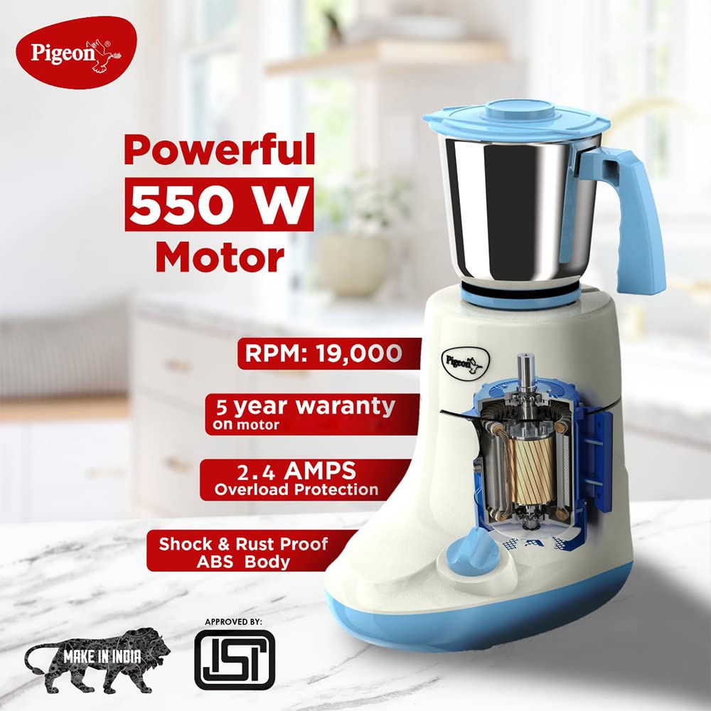 Pigeon Mixer Grinder GLORY 550W Buildhub