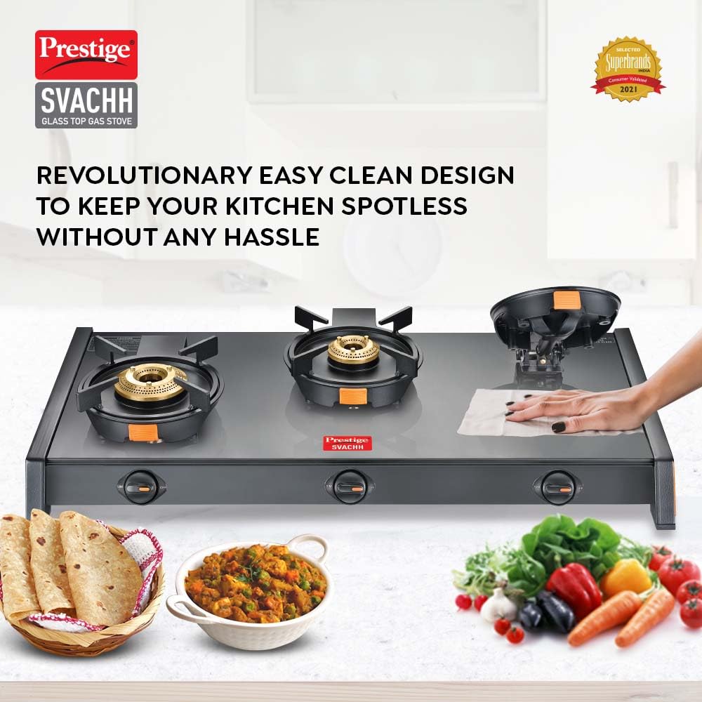 Prestige Svachh Duo 3B Gas Stove Buildhub