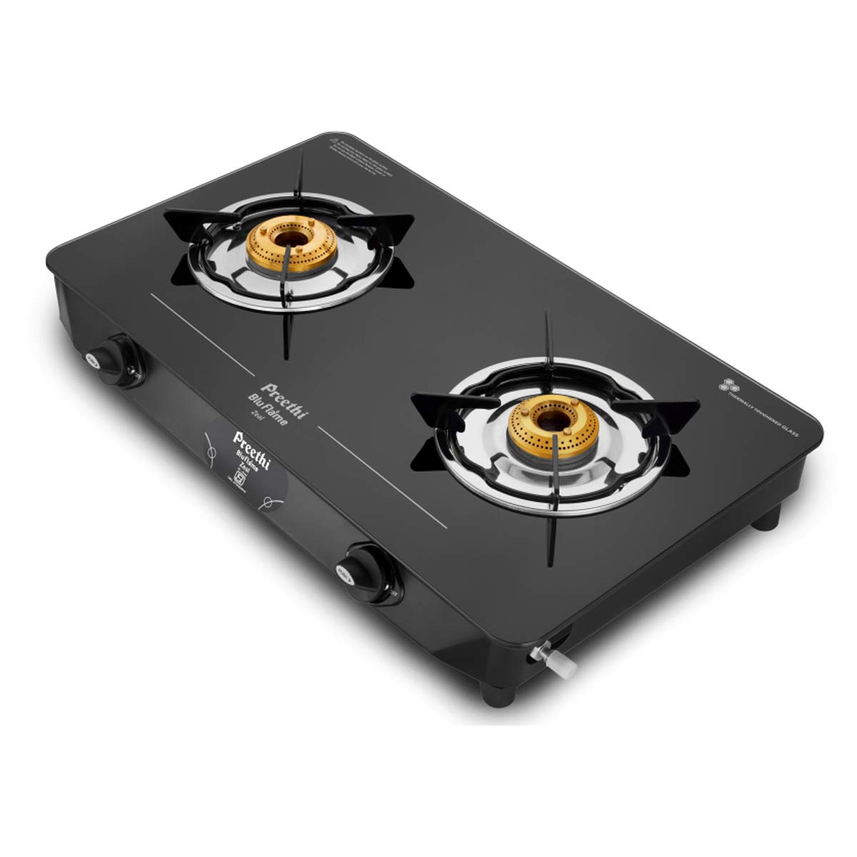 Preethi ZEAL Glass Top 2 Burner Gas Stove BuildHUB
