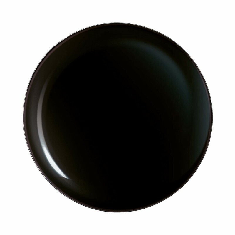 Luminarc Diwali Noir Grand Plate 27CM|Luminarc Plate-27 CM - BuildHUB