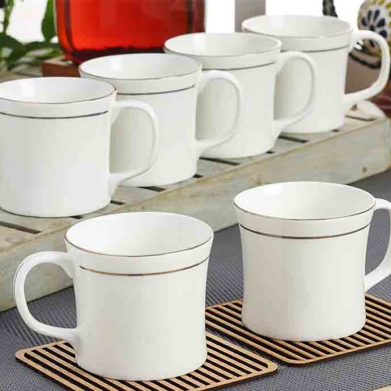 Clay Craft Tea Set 110 Gold Line (16 PCs) BuildHUB